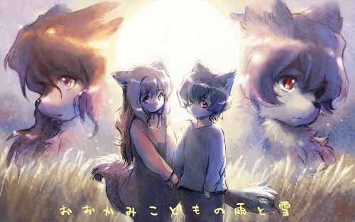 Волчата Амэ и Юки/ Okami Kodomo no Ame to Yuki / The Wolf Children Ame and Yuki / おおかみこどもの雨と雪(2012 г. Полнометражный) 17289964